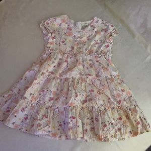 Cute designer floral little girl dress